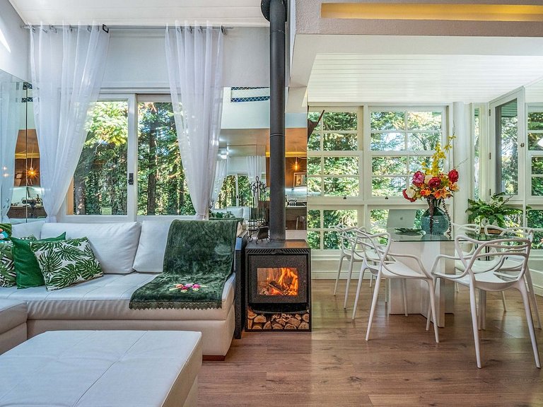 10 min to LAGO NEGRO 2 BD for 6 Guests near downtown