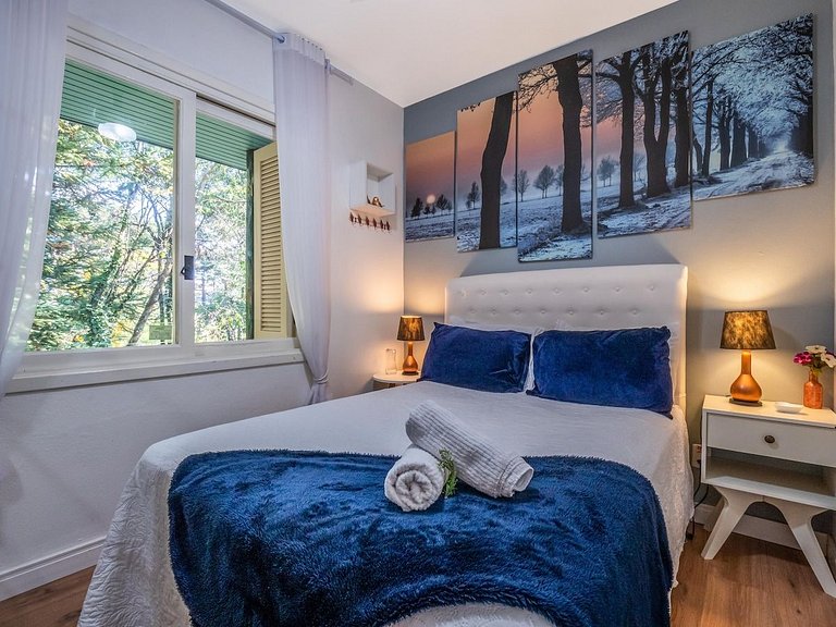 10 min to LAGO NEGRO 2 BD for 6 Guests near downtown