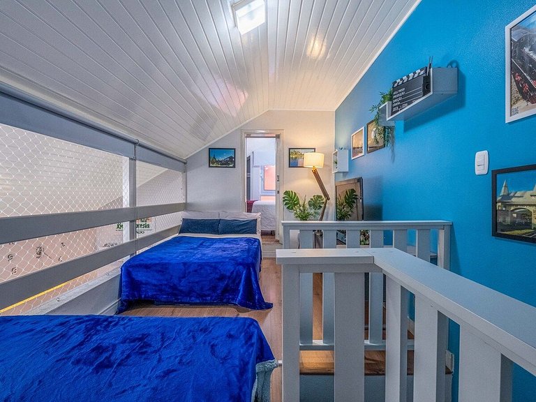 10 min to LAGO NEGRO 2 BD for 6 Guests near downtown