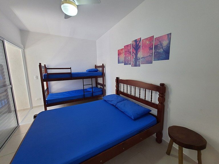 300m da Praia, Varanda G, p/8 hospedes Wi-Fi 300MG
