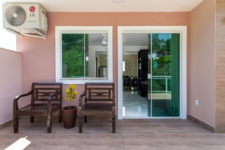 Apto Cama Queen - Wi-Fi A 5 min Praia