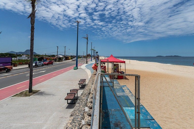 Apto Cama Queen - Wi-Fi A 5 min Praia