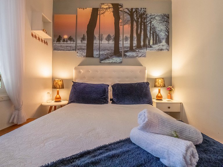 10 min to LAGO NEGRO 2 BD for 6 Guests near downtown