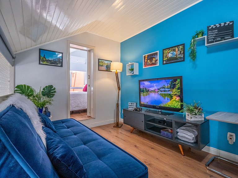 10 min to LAGO NEGRO 2 BD for 6 Guests near downtown