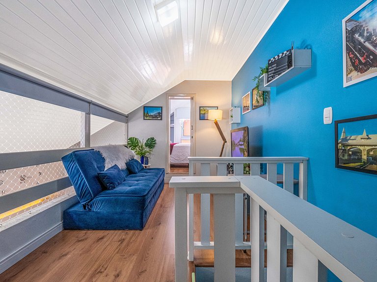 10 min to LAGO NEGRO 2 BD for 6 Guests near downtown