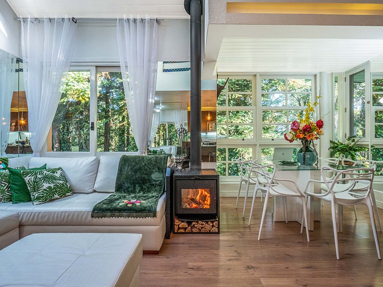 10 min to LAGO NEGRO 2 BD for 6 Guests near downtown