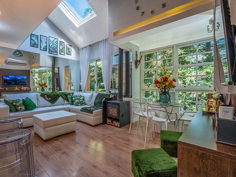 10 min to LAGO NEGRO 2 BD for 6 Guests near downtown