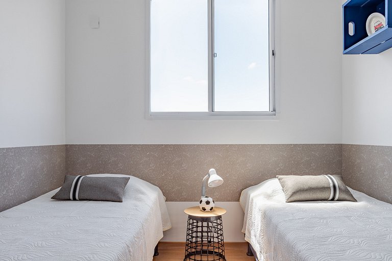 Seu refúgio perfeito: Praia, Piscina e Wi fi 400MB