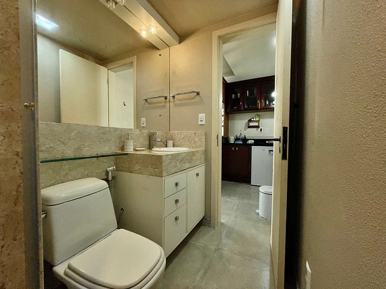 Apartamento c/LAREIRA CONDOMÍNIO, próx LAGO NEGRO