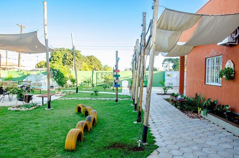 RESORT PARTICULAR perfeito p/ famílias com crianças e grupos
