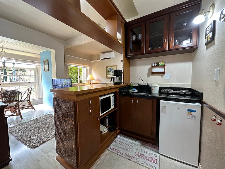 Apartamento c/LAREIRA CONDOMÍNIO, próx LAGO NEGRO