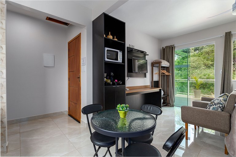 Apto Cama Queen - Wi-Fi A 5 min Praia