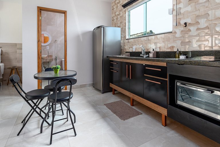 Apto Cama Queen - Wi-Fi A 5 min Praia