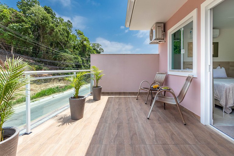 Apto Cama Queen - Wi-Fi A 5 min Praia