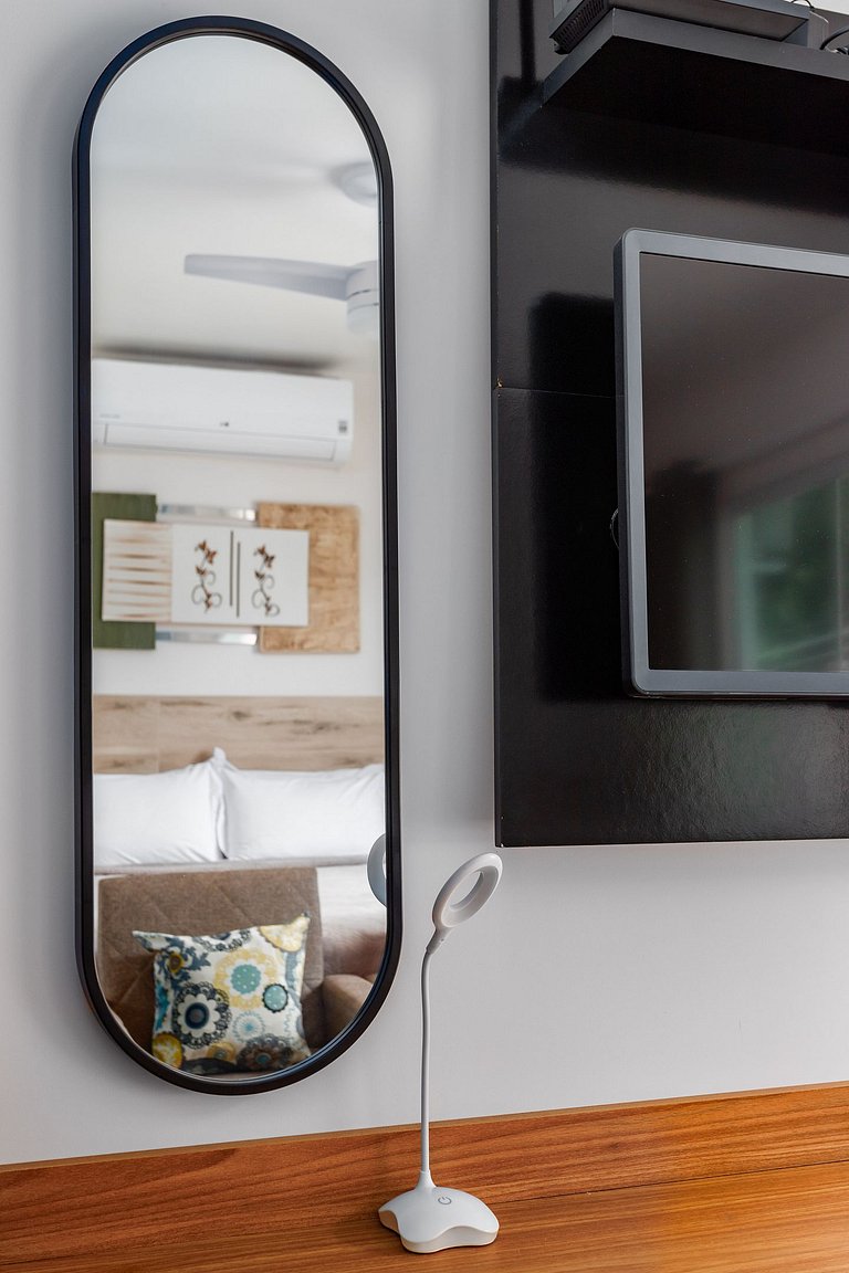 Apto Cama Queen - Wi-Fi A 5 min Praia