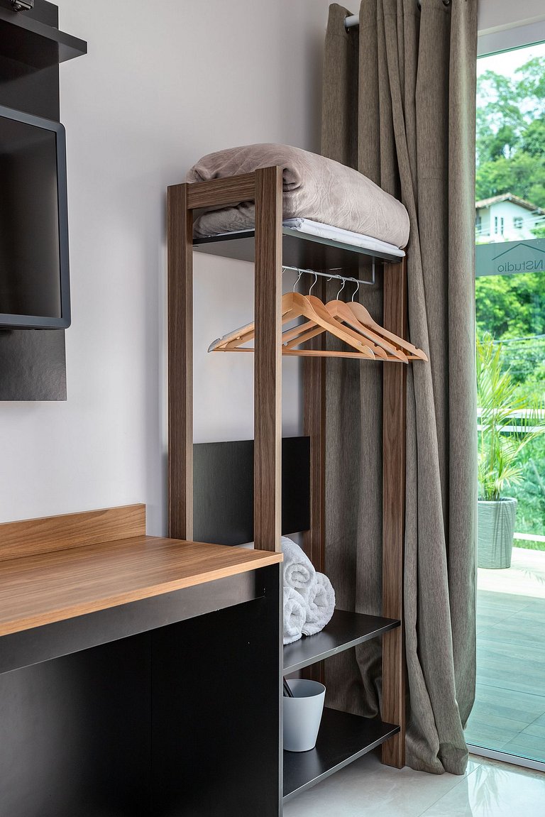 Apto Cama Queen - Wi-Fi A 5 min Praia