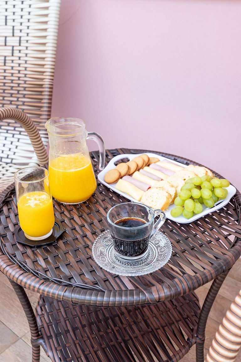 Apto Cama Queen - Wi-Fi A 5 min Praia